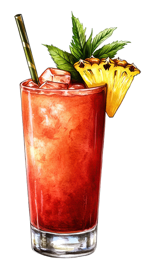 Spiced Lagoon Mocktail